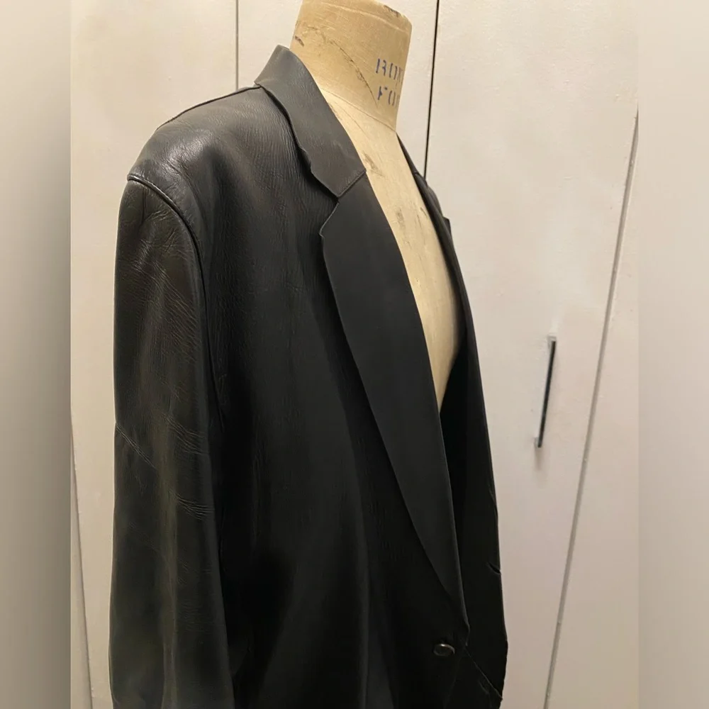 Gucci by Tom Ford leather blazer